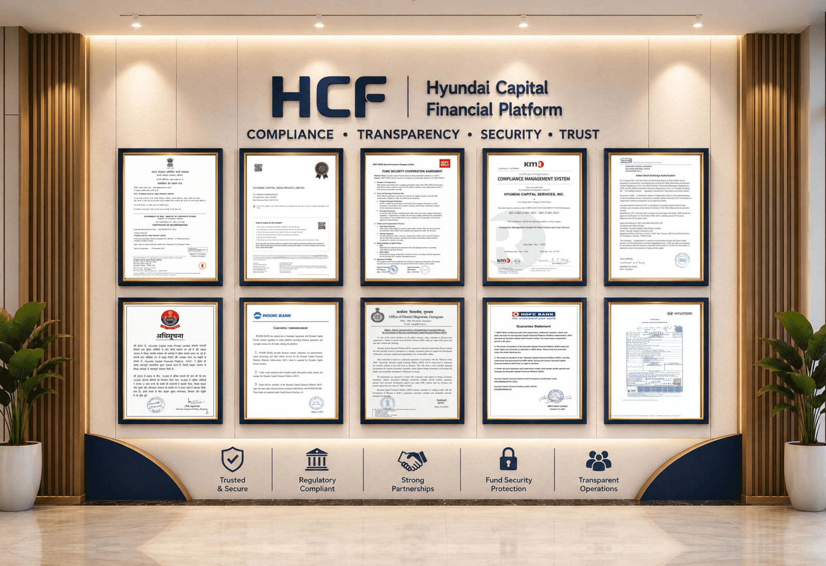 Certificates